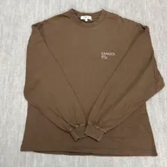 KANGOL ブラウン 長袖カットソー S