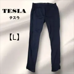 TESLA テスラ L ブラック 美品 スポーツタイツ ヨガ フィットネス