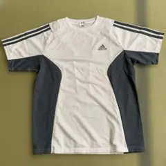adidas CLIMACOOL Tシャツ ホワイト/グレー