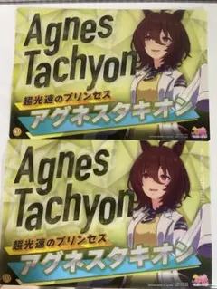 ウマ娘　クリアビジュアルポスター　アグネスタキオン
