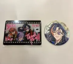 にじさんじ 魁星 3SKM セブンイレブン オリジナルクリアカード 缶バッジ