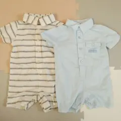 ベビー ロンパース 2枚セット 70のサムネイル
