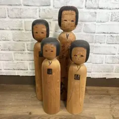 E-1 希少 又五郎こけし 秋田杉 手彫り 伝統工芸品 昭和レトロ 古道具 E-1 希少 又五郎こけし 秋田杉 手彫り 伝統工芸品 昭和レトロ 古道具