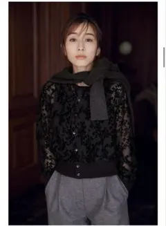 CLANE FLORETS OPAL CARDIGAN 田中みな実