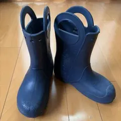 Crocs ネイビー 長靴 21cmのサムネイル