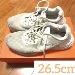 NIKEランニングシューズ白 26.5 cm
