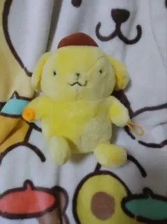 サンリオ マフィン ポムポムプリン 寝袋入り マスコット 着脱式 希少 レア サンリオ マフィン ポムポムプリン 寝袋入り マスコット 着脱式 希少