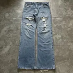 Levi's 517 grunge flared denim swag ロング丈のサムネイル