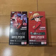 受け継がれる意志&ヒロインズエディションBOX　テープカット ワンピースカード 受け継がれる意志 ヒロインズエディション BOX