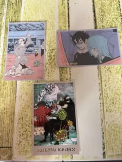 呪術廻戦展イラストカード 3枚セット　メモリアルコレクション