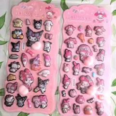 ぷにぷにシール おしりシール 2枚セット マイメロ クロミ