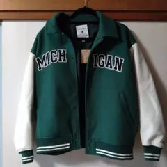【80s】激レアMichigan ジャケット 1960年代 U.S シューティングジャケット By 10-X ライトグレー