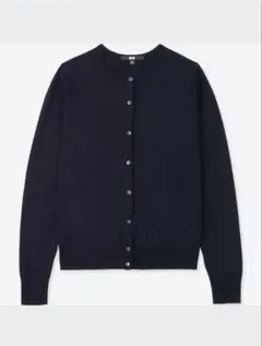 ユニクロ　エクストラファインメリノクルーネックカーディガン　M