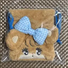 mikko ミッコ ❣️ラテ　もふもふ巾着 ポーチ キャラクターグッズ