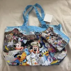 ディズニーシー トートバッグ パーク柄 ミッキーフレンズ 限定 新品未使用