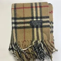 Burberry's チェック柄 マフラー 100%ラムウール
