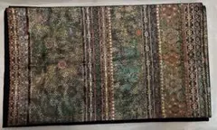 正絹 袋帯 波文様 丸文 フォーマル 訪問着 留袖に　モダン　大正　大正ロマン