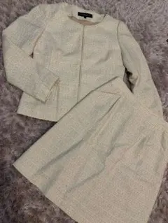 ペプラムツイードセットアップ♡
