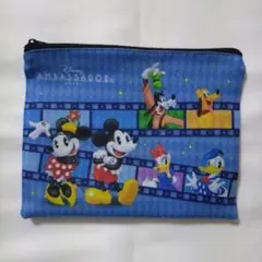 ディズニー アンバサダー ホテル ポーチ 旅行 化粧品 グッズ 限定