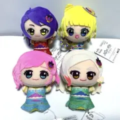 アイカツ！×プリパラ THEMOVIE 出会いのキセキ！ちびぐるみ 4点セット