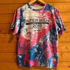 YONEX インターハイ 2022 四国 半袖シャツ Mサイズ - メルカリ
