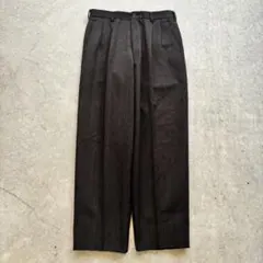【超希少】【ウールギャバ】slacks super 80's〜90's ネイビー 超希少】【ウールギャバ】slacks super 80's〜90's - メルカリ