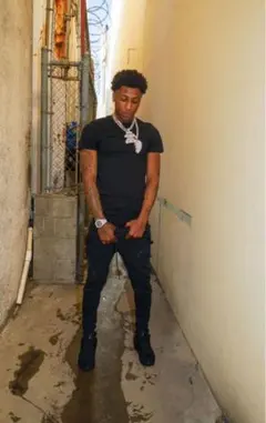 us drip swag スリムフィットデニムブラック スキニーのサムネイル