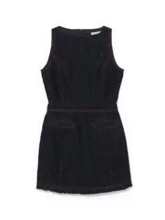 andmary Lara stitch frill mini dress - メルカリ