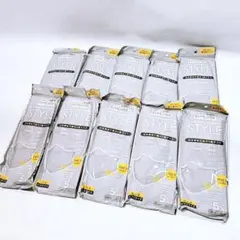 シンズ（xins）STYLEマスク グレー 個包装 5枚入×10袋(50枚)のサムネイル