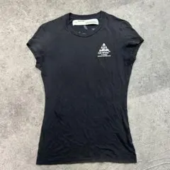 Off-White オフホワイト XS Tシャツ FLOWERS ブラック 黒のサムネイル