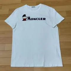 美品☆ モンクレール モンダック ワッペン L ホワイト Tシャツ 5S362 