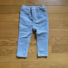 petit main プティマイン コーデュロイパンツ 90cm ブルー グレー