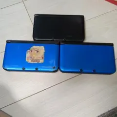 ニンテンドー3DS LL ブルーブラック、ブラック 3台セット