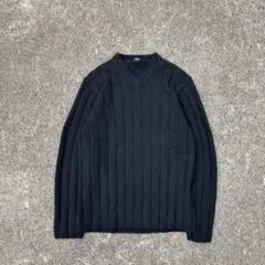 00s OLD GAP ケーブルニット　vネック　archiveノームコア