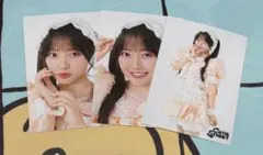 CUTIE STREET 川本笑瑠 トークポート 生写真 3枚