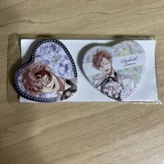DIABOLIK LOVERS ディアラバ ハート缶バッジ 月浪シン