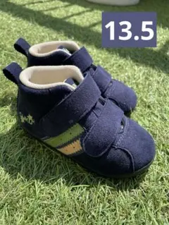 13.5cm asics スクスク アシックス　マジックテープ
