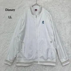 번역 있음 디즈니 뒤로 기모 불종 화이트 LL 자수 미키 마우스
