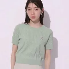 Rirandture cat刺繍ニットプルオーバーのサムネイル
