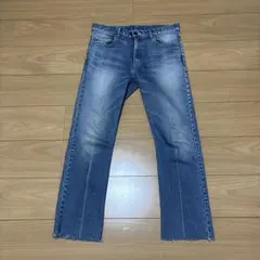 エヌハリウッド　W.32 デニムパンツ ストレート ウォッシュ加工のサムネイル