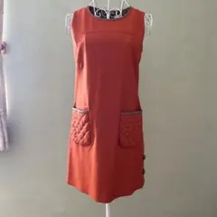 【Lois CRAYON 】ノースリーブ ミニワンピース