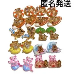 カピバラ　③ トロピカルバケーション　ネイルパーツ　可愛い　20個セット　おまけ