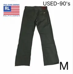 Polo Jeans Company カーキ　ストレートワイドデニムパンツのサムネイル