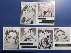 メタリックポストカード ダイニング お楽しみくじ 童磨 胡蝶しのぶ 第二期