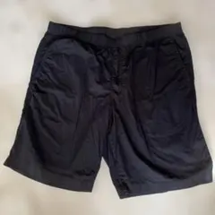 無印良品　ブラックショートパンツ ゴム入りウエスト