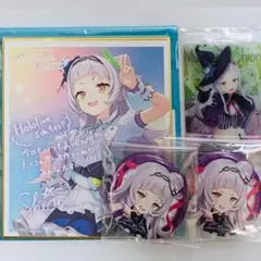 【メルカリ便】ホロライブ 紫咲シオン 公式グッズ 4点セット！ fes 缶バッジ