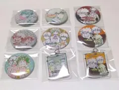 ヒロアカ　文房具カフェ　缶バッジ　アクキー　爆豪勝己　緑谷出久　轟焦凍