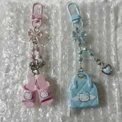 ★限定お値下げ　ハローキティ シークレットキーホルダー キルティング セット