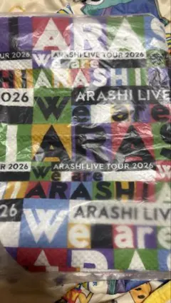 ARASHI LIVE TOUR 2026 タオル 本 バッグ - メルカリ