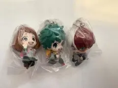 僕のヒーローアカデミア でふぉフィグ キーホルダー 3種セット